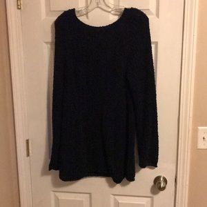 Maurice’s V-Back Long Fluffy Sweater
